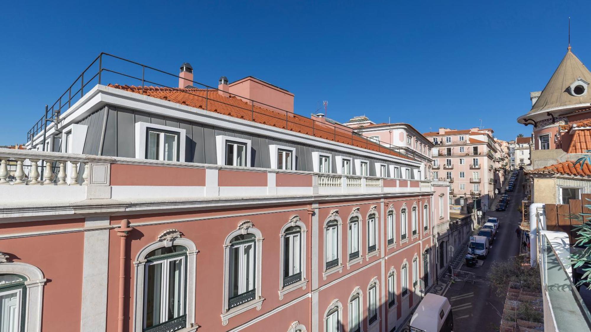 1Bdr Apartment With Terrace And View By Lovelystay Lisboa Exteriér fotografie